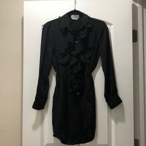 Black shirt dress - Obey